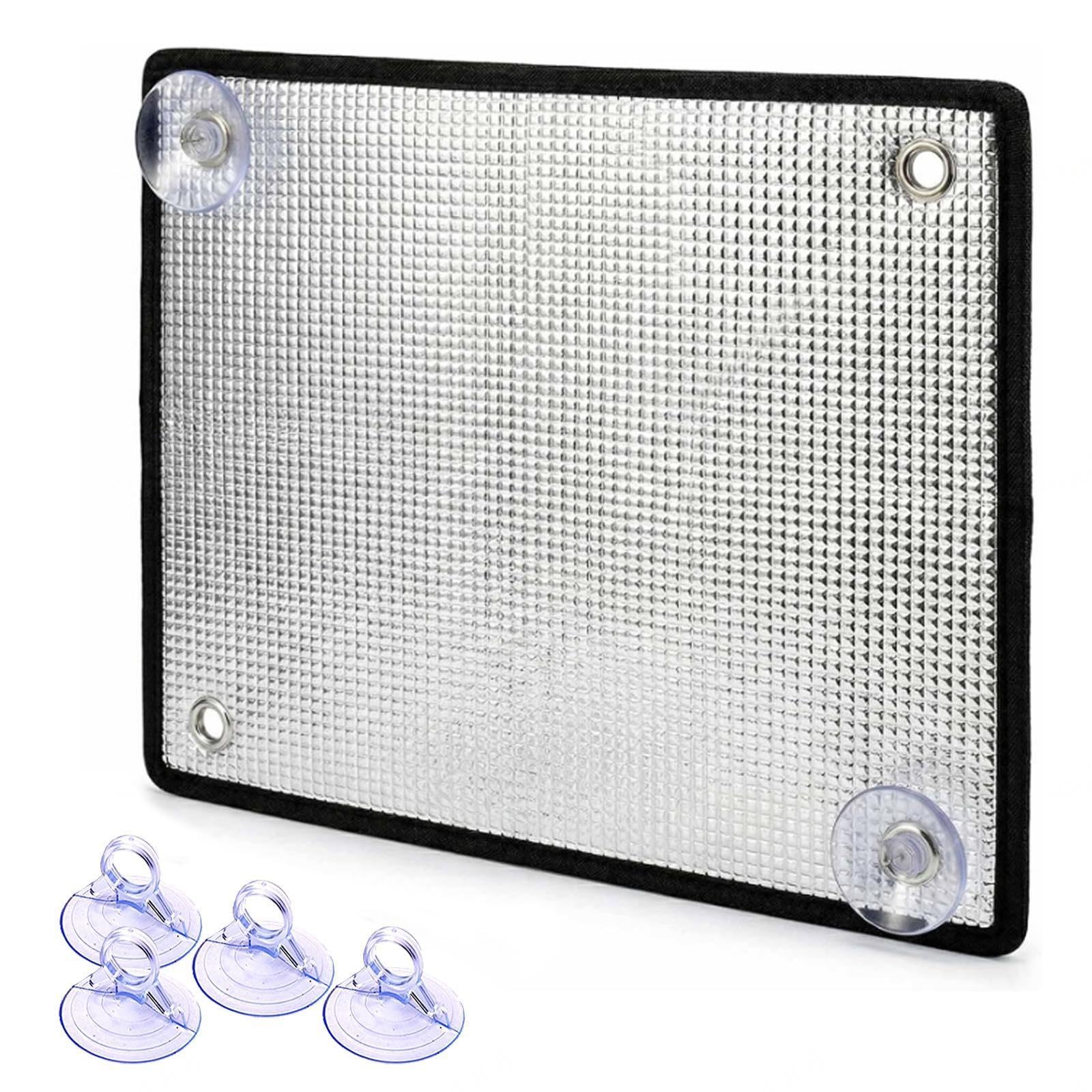 Película De Ventana Aislantes De Aluminio,Película Reflectante Para Ventana,Silver-120x130cm/47x51in