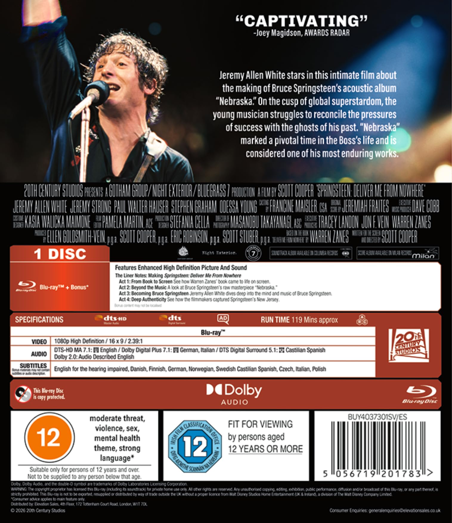 Springsteen: Deliver Me From Nowhere