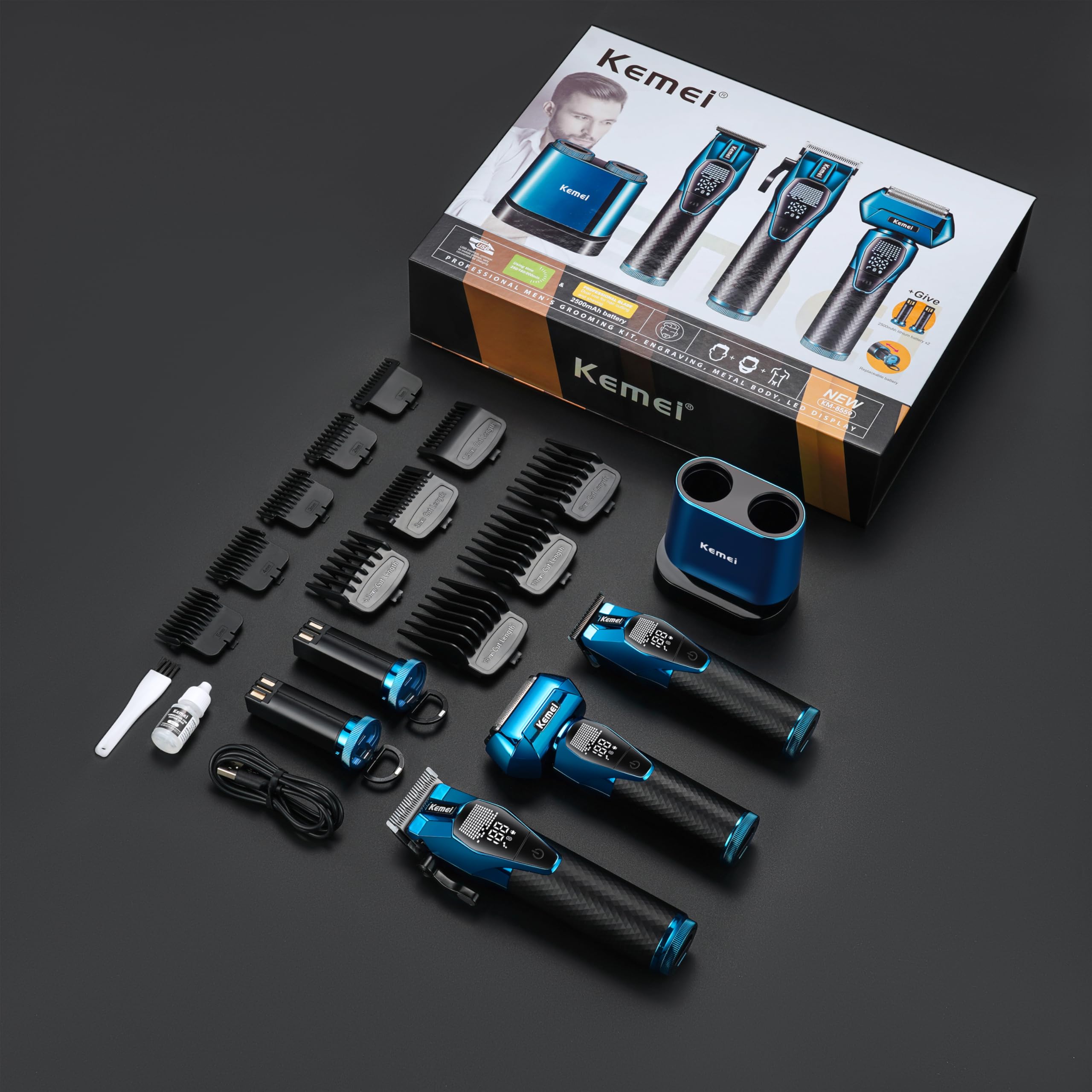 Amazon.com: KEMEI 8559 Hair Clippers for Men Professional