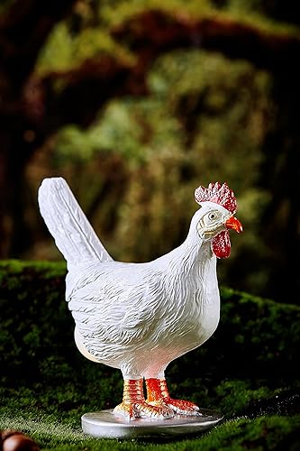 Miniatura 8 de Lámpara de huevo de gallina, lámpara de pollo 3D, lámpara LED realista, divertida luz nocturna de huevo de pollo de resina con USB, embalaje de caja