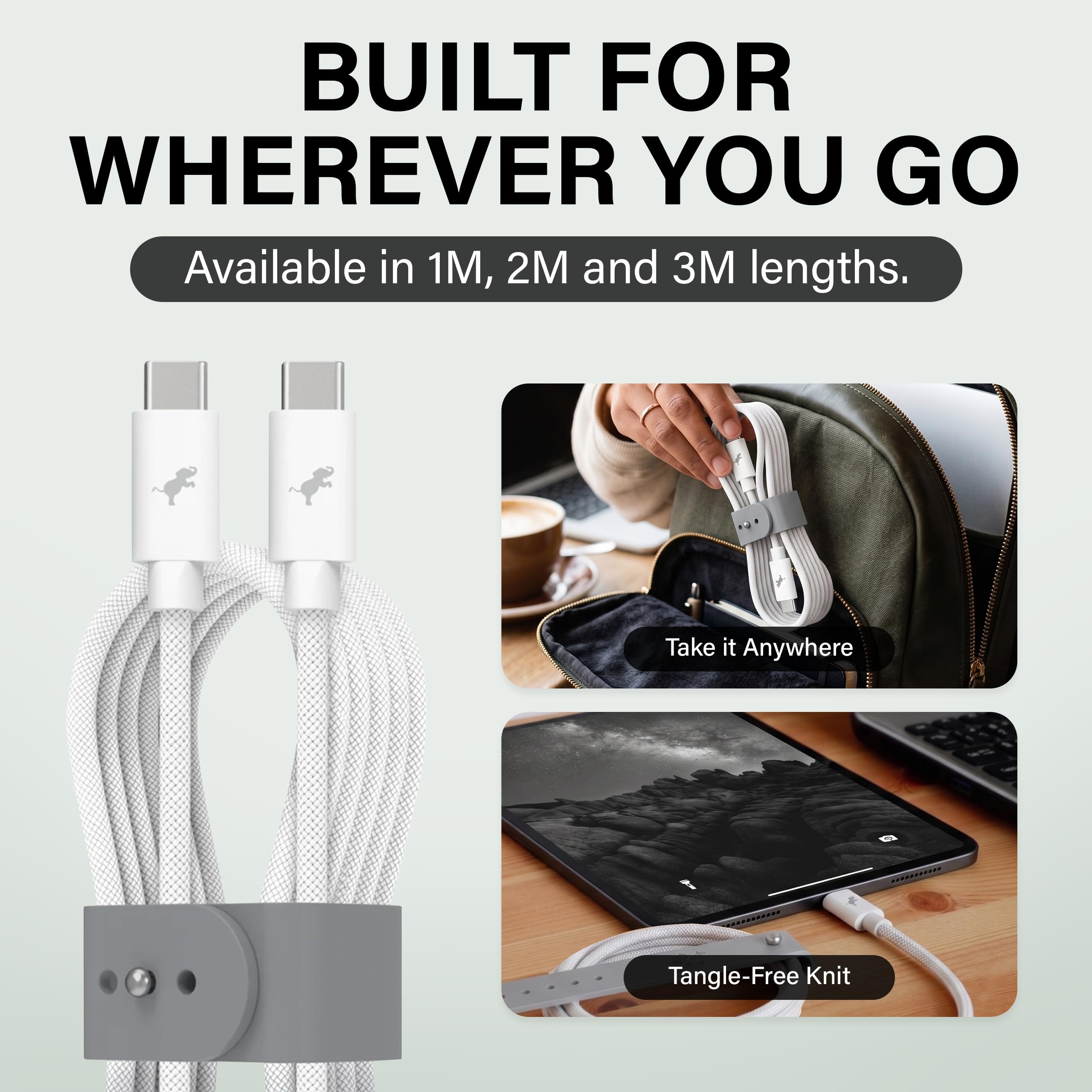 Nimble PowerKnit USB-C a USB-C