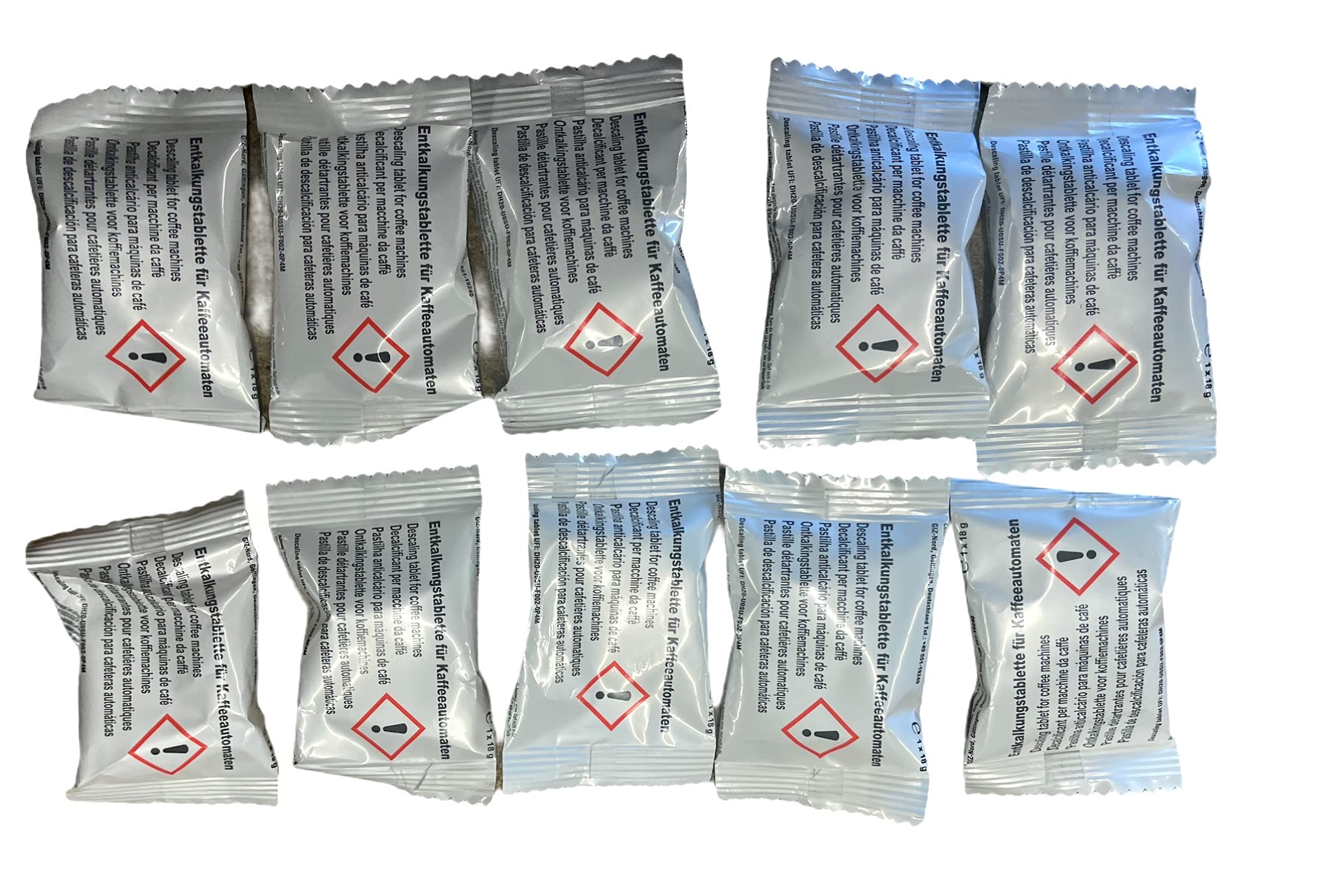 Quailitas Coffee Machine Descaling Tablets – [Pack of 10] Descaler Tablet Compatible For Tassimo, Bosch, Nespresso, Dolce Gusto Machines