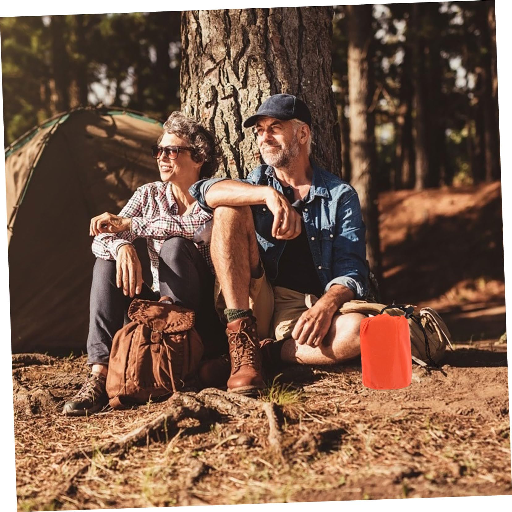 Toyvian 3juego Saco Vivac De Emergencia Saco De Dormir Térmico Portátil para Acampar Al Aire Refugio De Emergencia para Senderismo con Bolsa De Almacenamiento