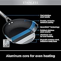 Vista 3 de Ninja Foodi NeverStick C69500 - Juego de 10 piezas, utensilios de cocina, acero inoxidable