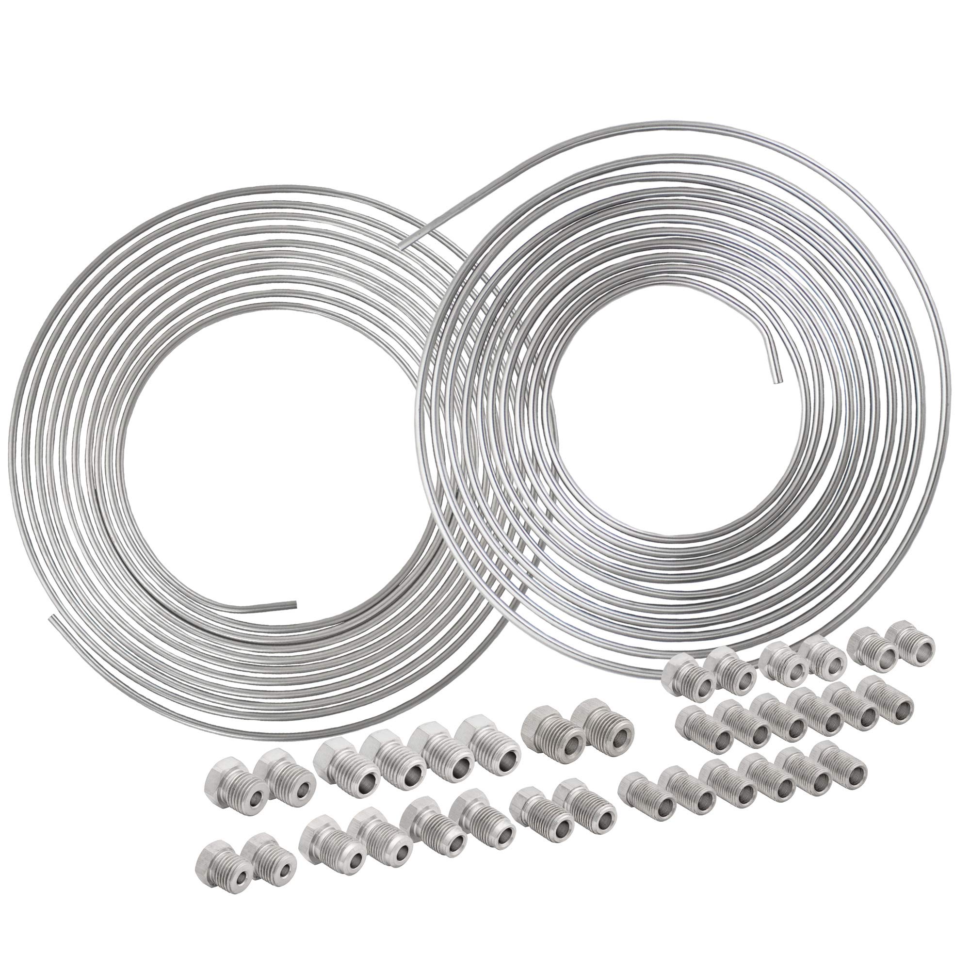 4LIFETIMELINES 25' Brake Line Replacement Kit