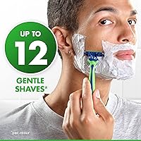 Vista 5 de Gillette Sensor3 Sensitive - Maquinilla de afeitar desechable para hombre, 4 maquinillas de afeitar