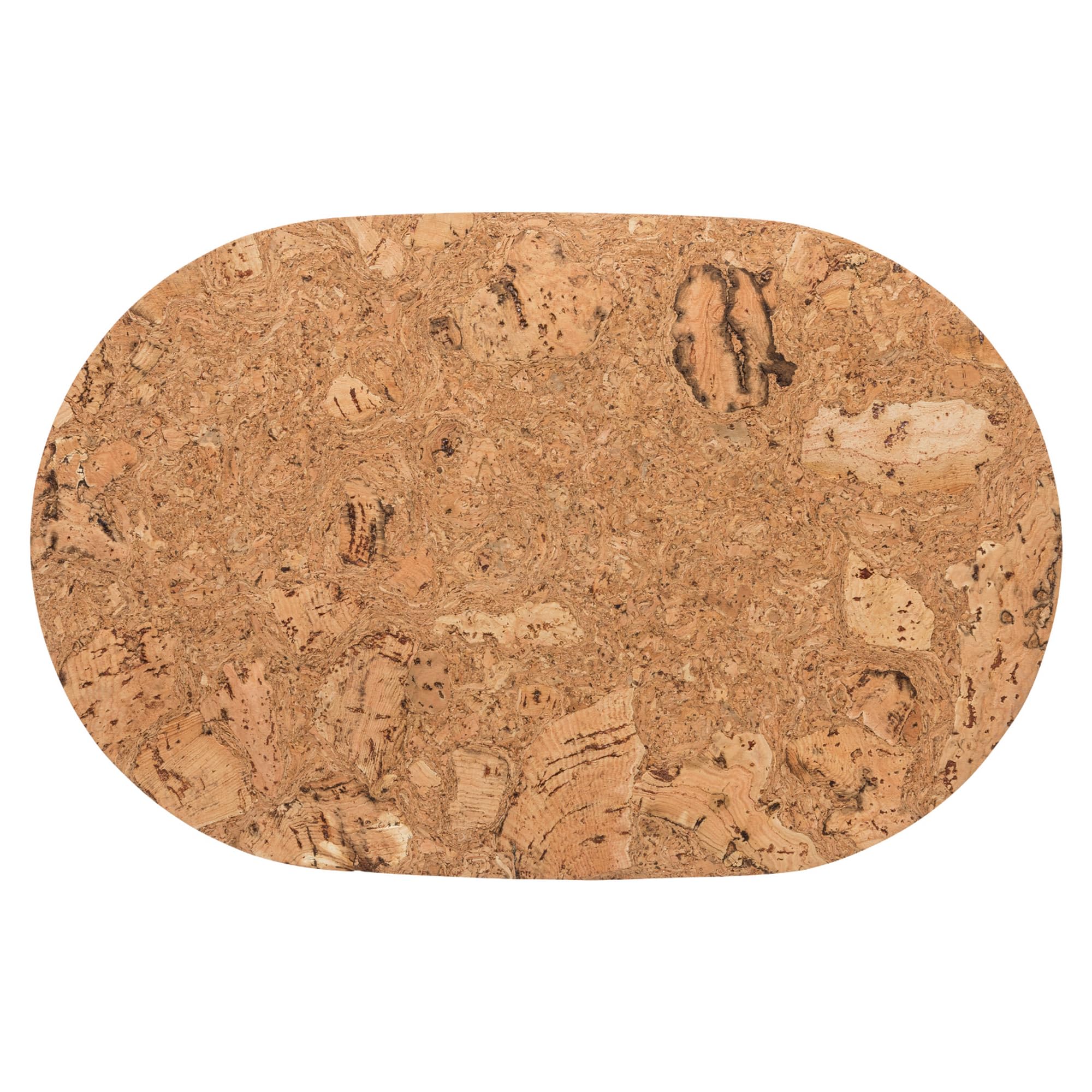 Casafina, Cork Collection, Set 4 Oval placemats, Iceberg Natural, 17''
