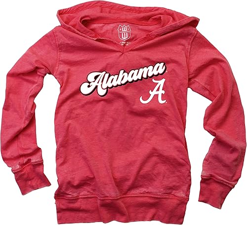 Wes and Willy NCAA - Camiseta con capucha para niñas