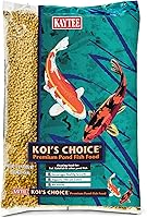 Kaytee Koi's Choice Premium Floating Fish Food for Koi, Goldfish & Pond Fish - 10 lb All-Season Nutrition for Growth & Color