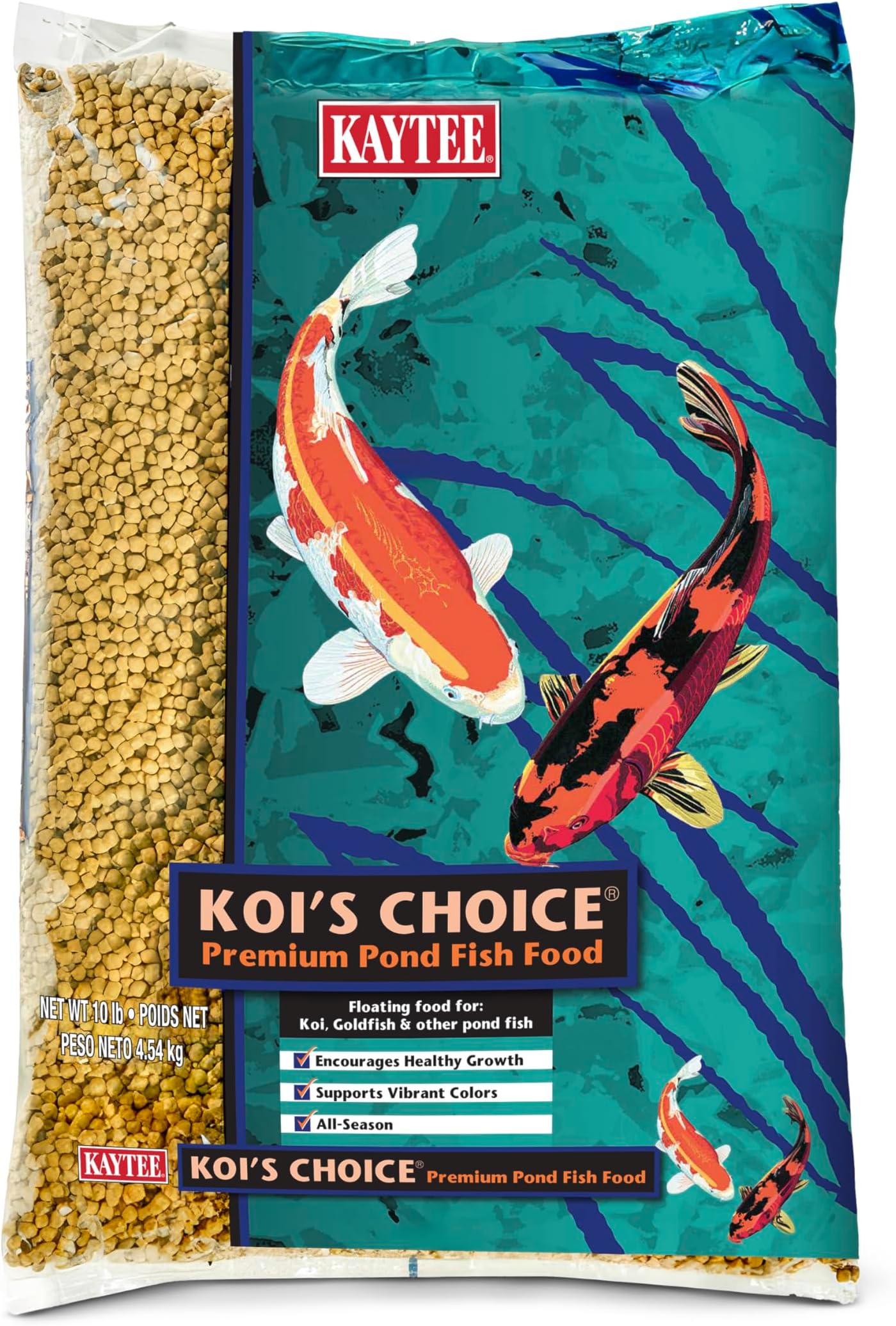 Kaytee Koi's Choice Premium Fish Food, 10-lb bag
