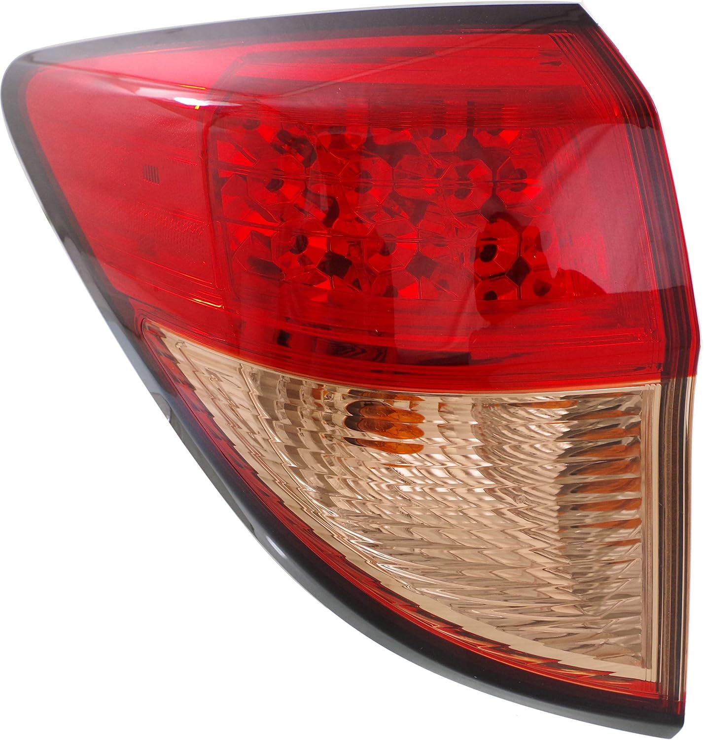 Compatible with 16 17 18 HR-V Outer Taillight Taillamp Rear Brake Light Tail Lamp without Bulb Left Driver Side