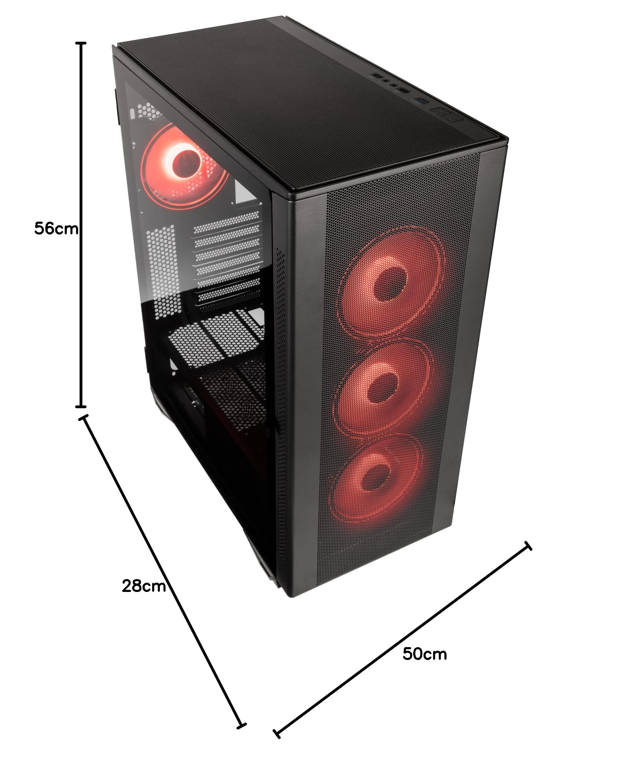 Kolink Stronghold Prism Midi Tower Gris