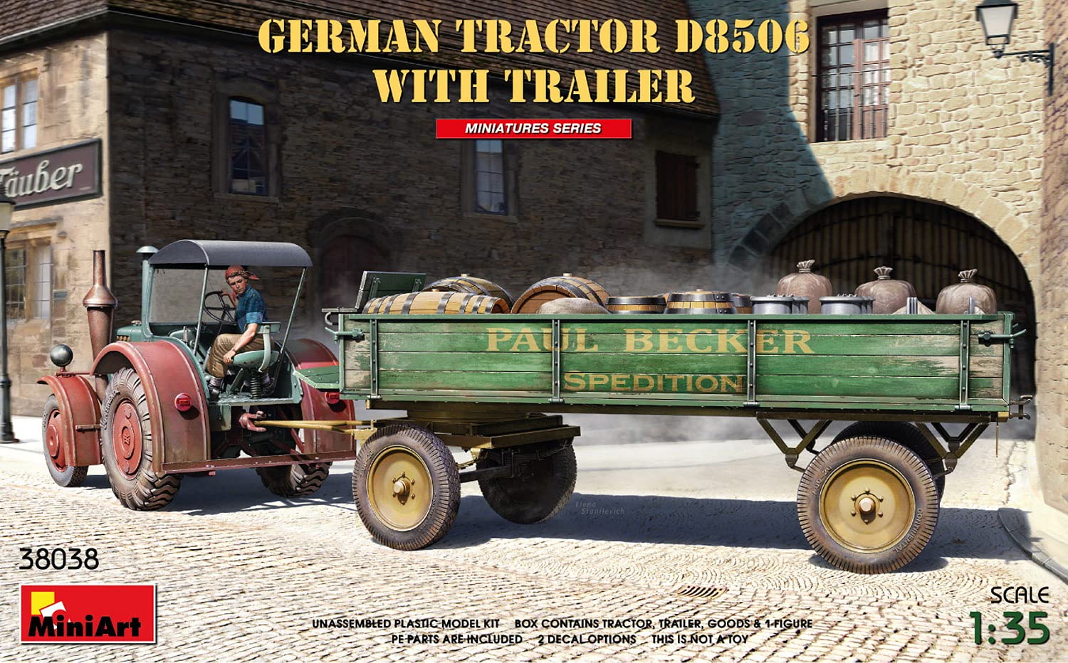 Miniart MIN38038 Plastikmodellbausatz versch, Verschieden