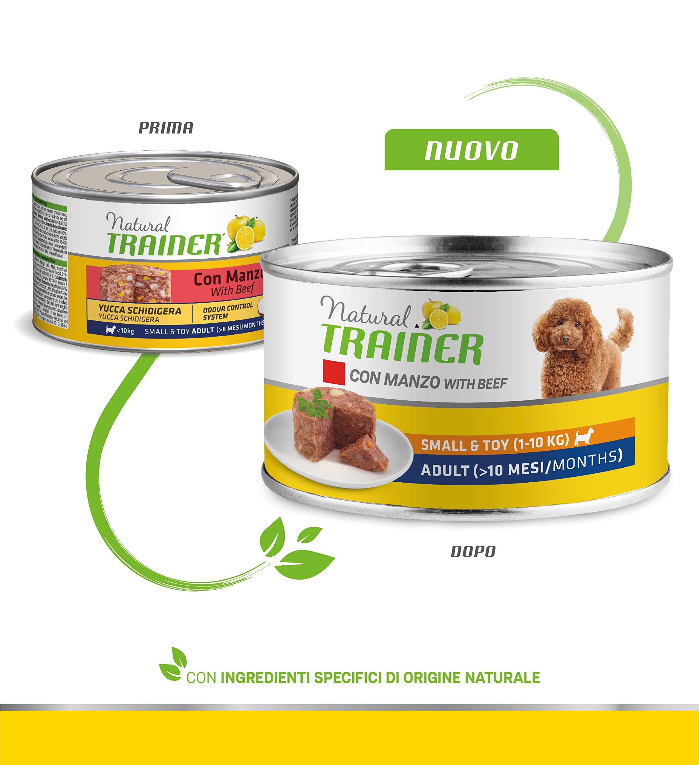 Trainer Hundefutter – Natural Small Maturity, 800 G Eimer