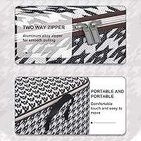 Vista 4 de Contenedores de almacenamiento grandes con cremalleras dobles, organizadores de armario y almacenamiento de pata de gallo plegables y bolsas