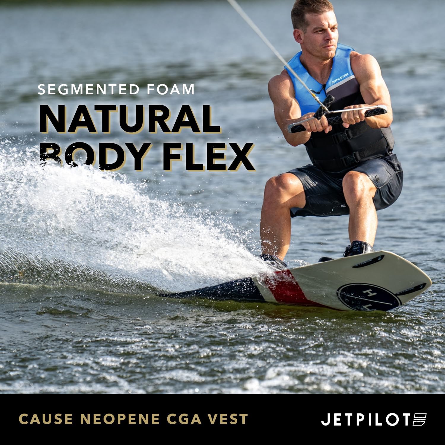 Jetpilot Cause Neoprene Coast Guard Approved Life Vest PFD