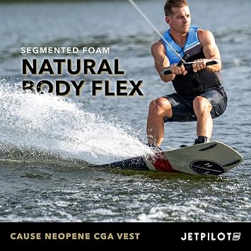Jetpilot New Cause Neoprene Coast Guard Approved Life Vest PFD (2026 Model)