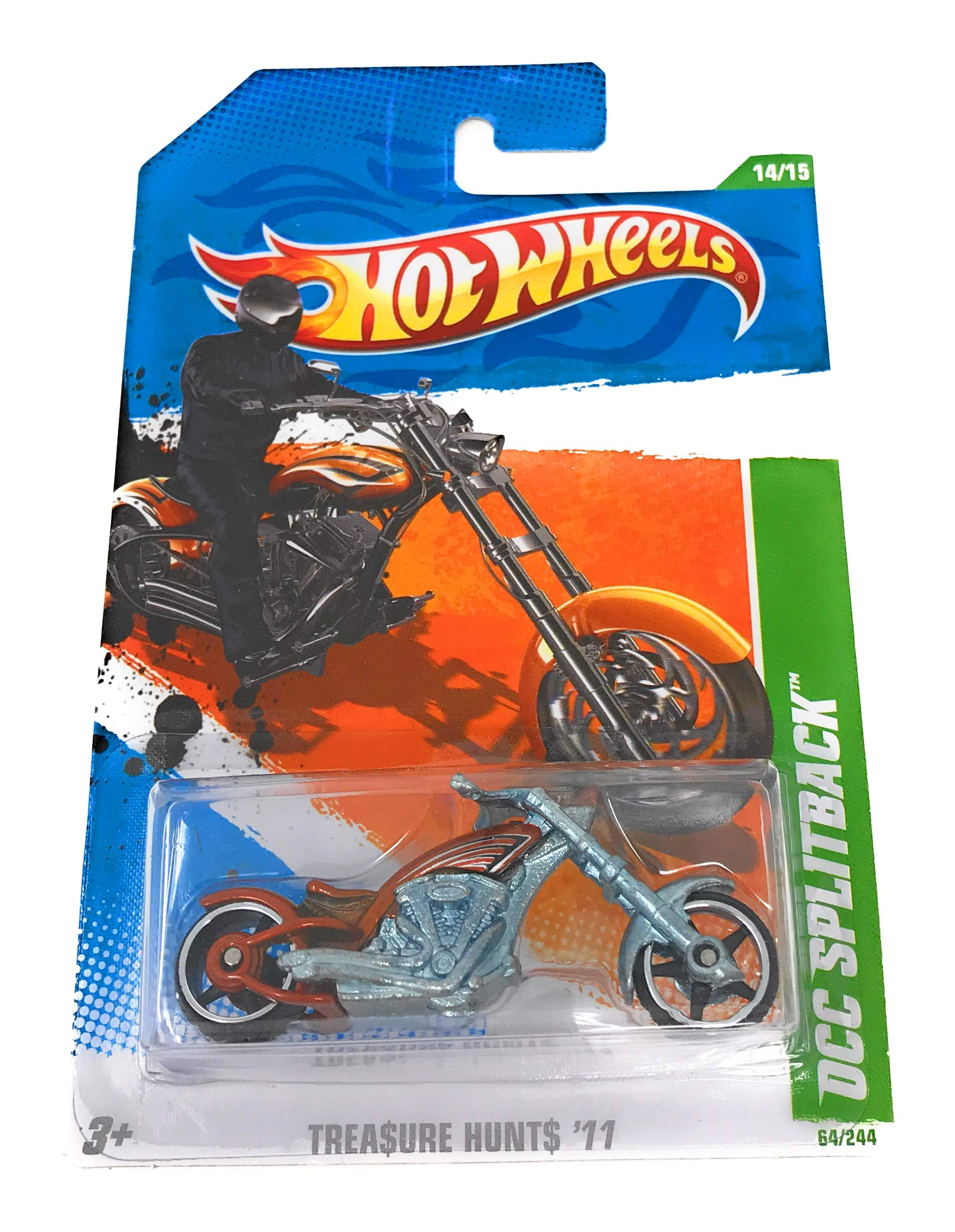 2011 Hot Wheels SUPER TREASURE HUNT OCC Splitback Dark Orange #64