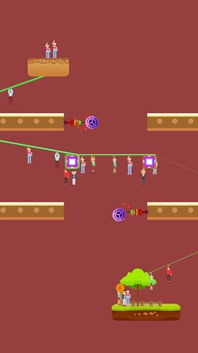 Draw To Save The People Zipline Rescue Puzzle Game 2025