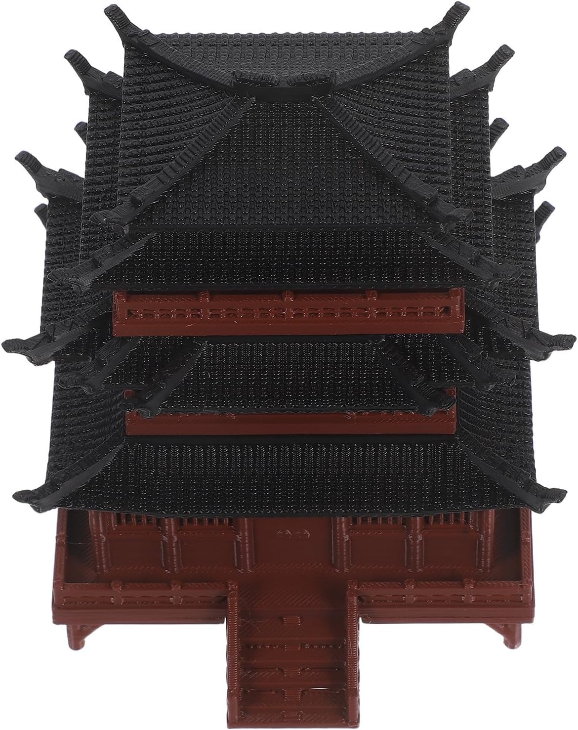 SEWACC Chinese Mini Architecture Pagoda Pavilion Ancient Model for Bonsai