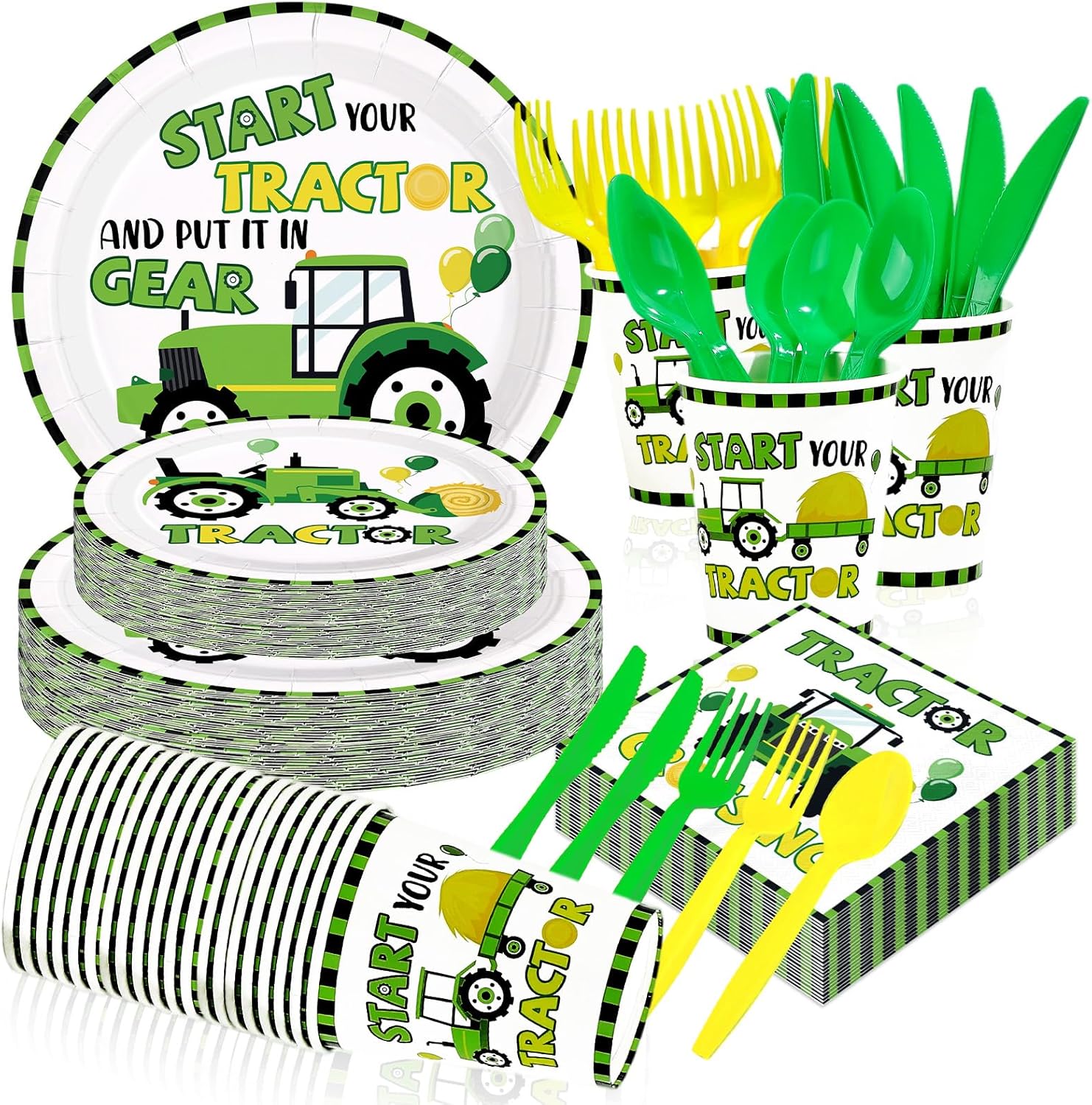 168Pcs Bad Two The Bone Birthday Party Supplies Rock And Roll Plates Napkins Cups Music Theme Tableware Sets 2 Years Old Decorations for 2nd Birthday Baby Shower Party Decorations Serves 24