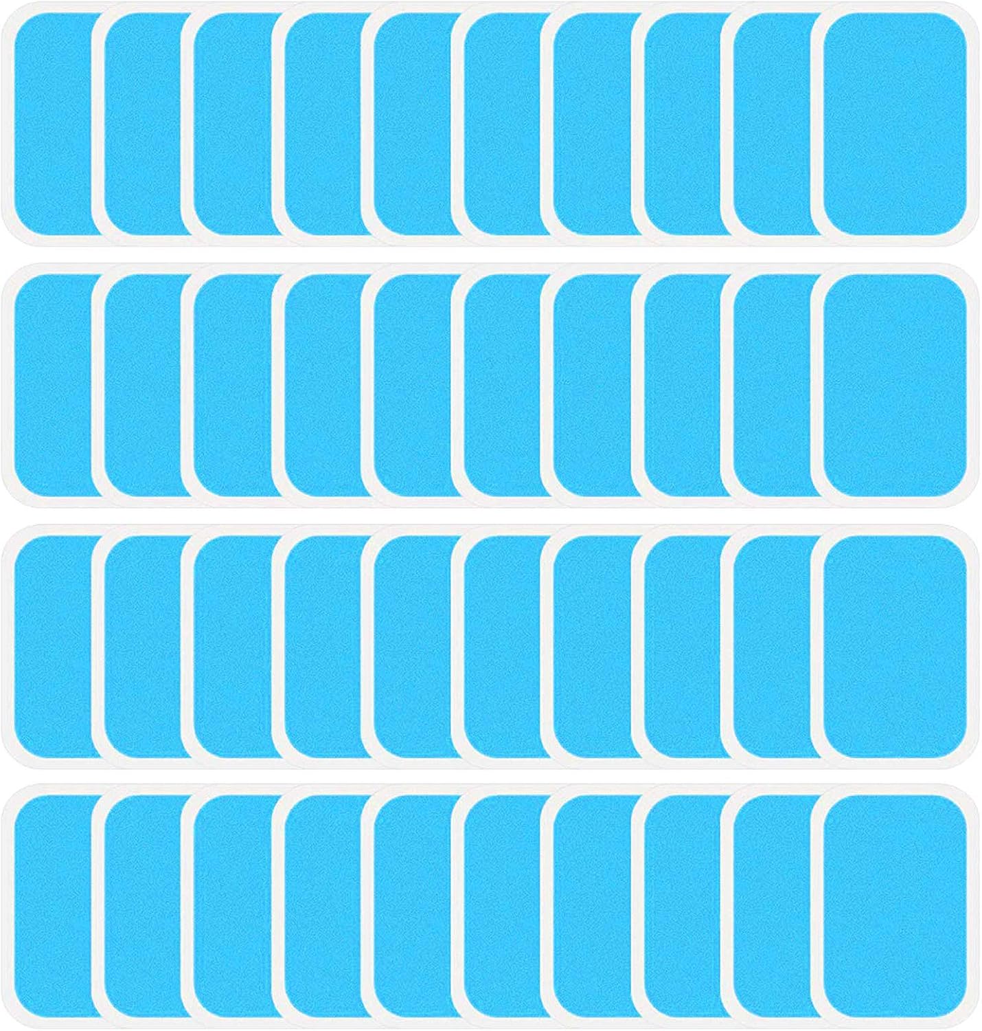 Abs Trainer Replacement Gel Sheet Abdominal Toning Belt Muscle Toner Ab Trainer Accessories 30pcs Gel Sheets For Gel Pad(2pcs/packs, 15packs/box)