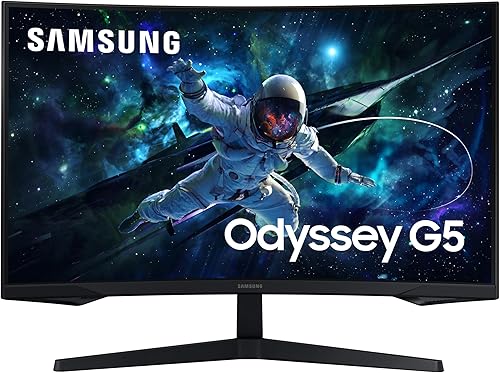 Monitor Curvo 27″ QHD Odyssey G5 – G55C per gaming immersivo