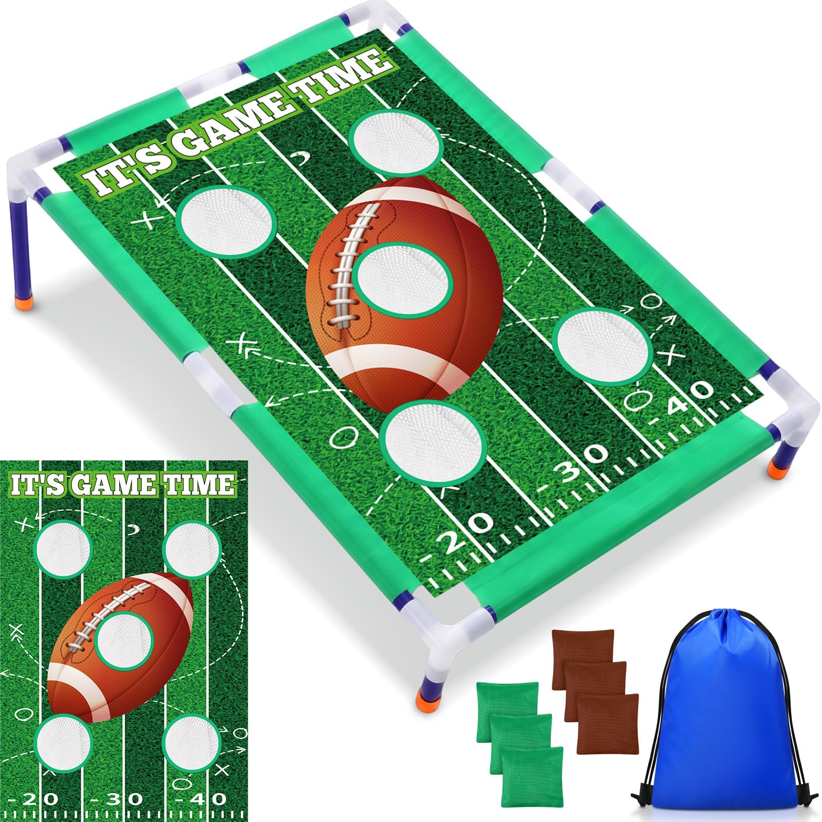 Photo 1 of Gemscream Football Bean Bag Toss Game