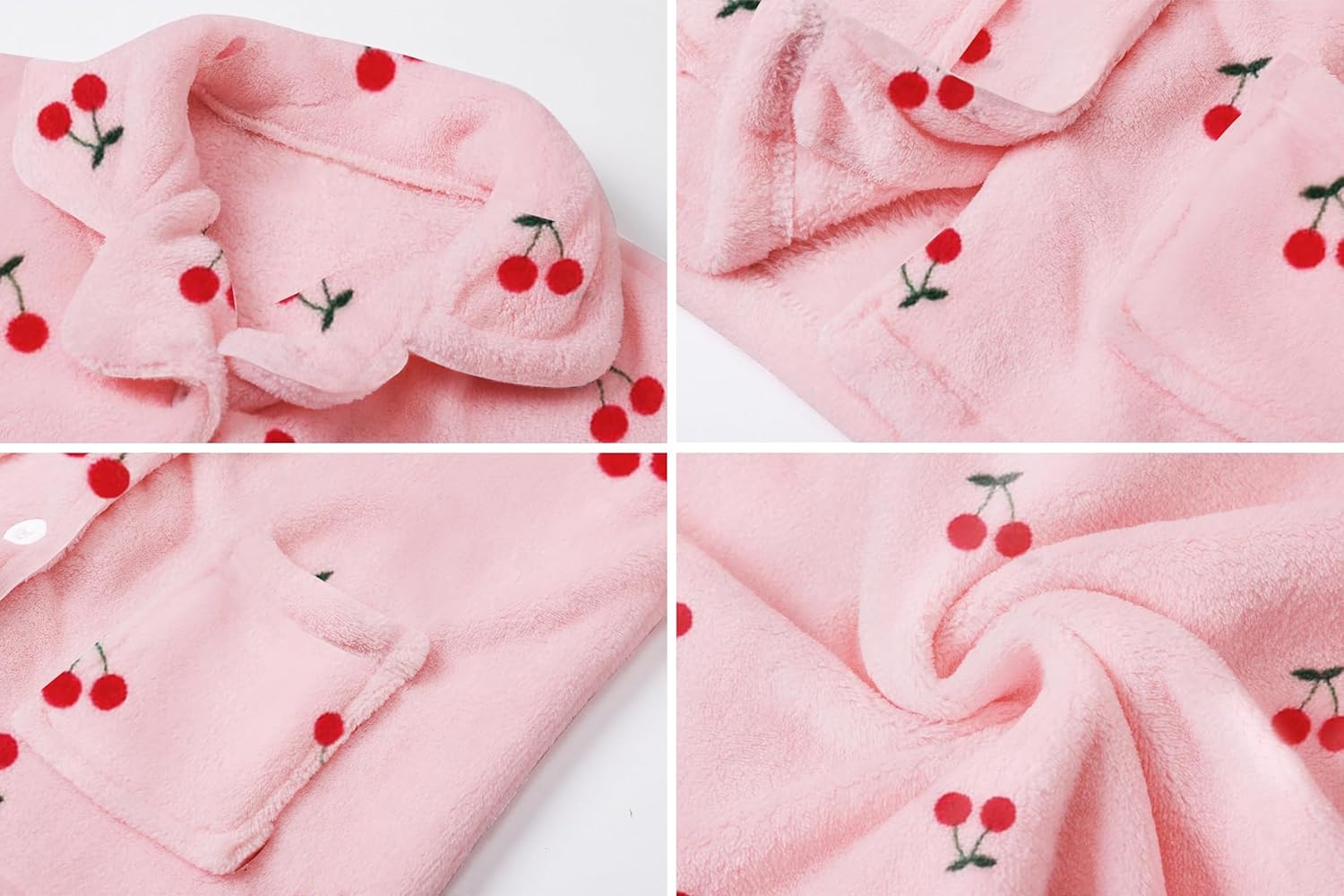 Schbbbta Girls Fuzzy Pajama Set, 2 Piece Soft Plush Fleece Pjs Loungewear, 3 Years - 15 Years - Image 7