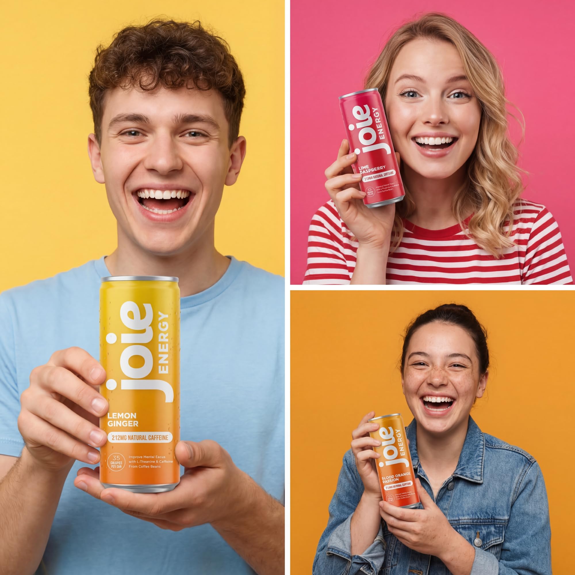 Amazon.com : Joie Energy Drink (Blood Orange Passion, 12 Fl Oz
