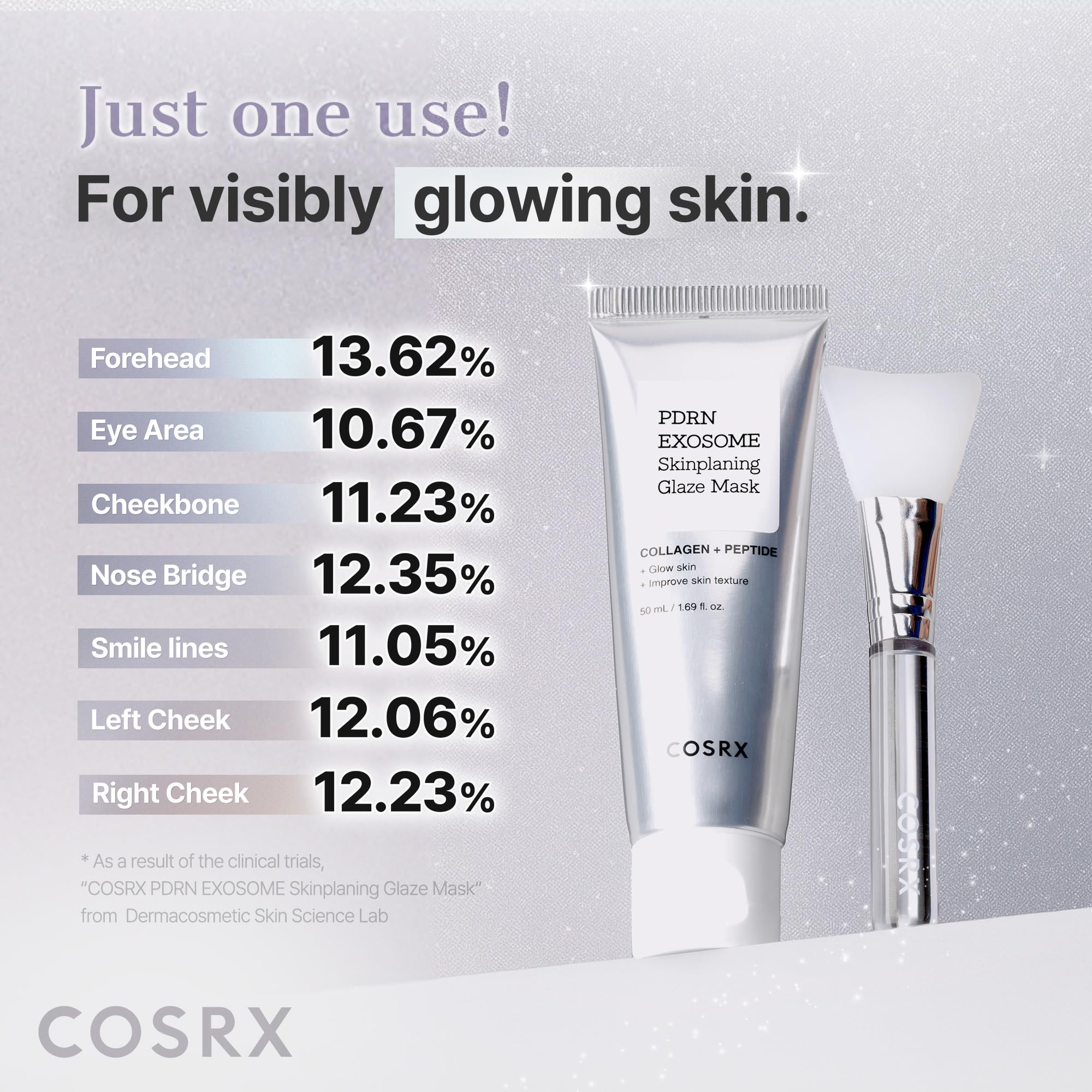COSRX PDRN Overnight Mask - Glass Skin Glow -8