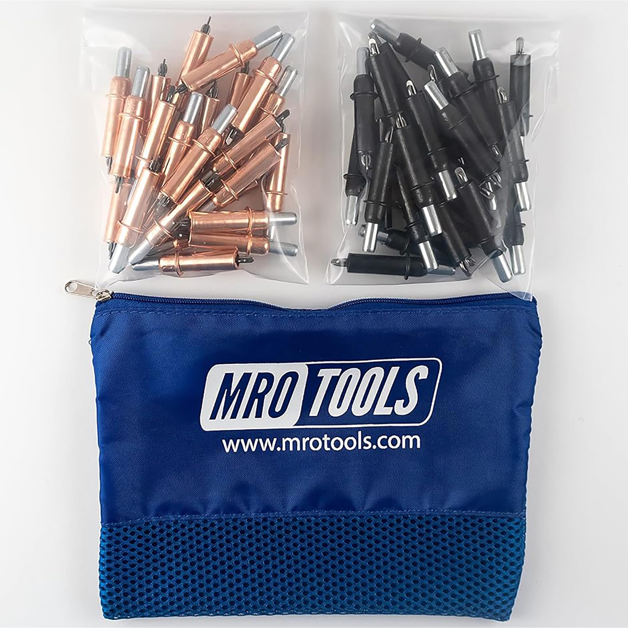 25 1/8 & 25 5/32 Zephyr Kwik-Lok Cleco Fasteners w/Carry Bag (KZ3S50-2)