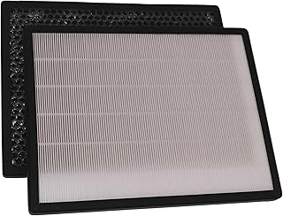 vhbw Filterset kompatibel mit Marreal AP3001, AP3001B Luftreiniger - Ersatz für Marreal AP3001-FS (Aktivkohlefilter + HEPA-Filter) Filter Ersatzfilter