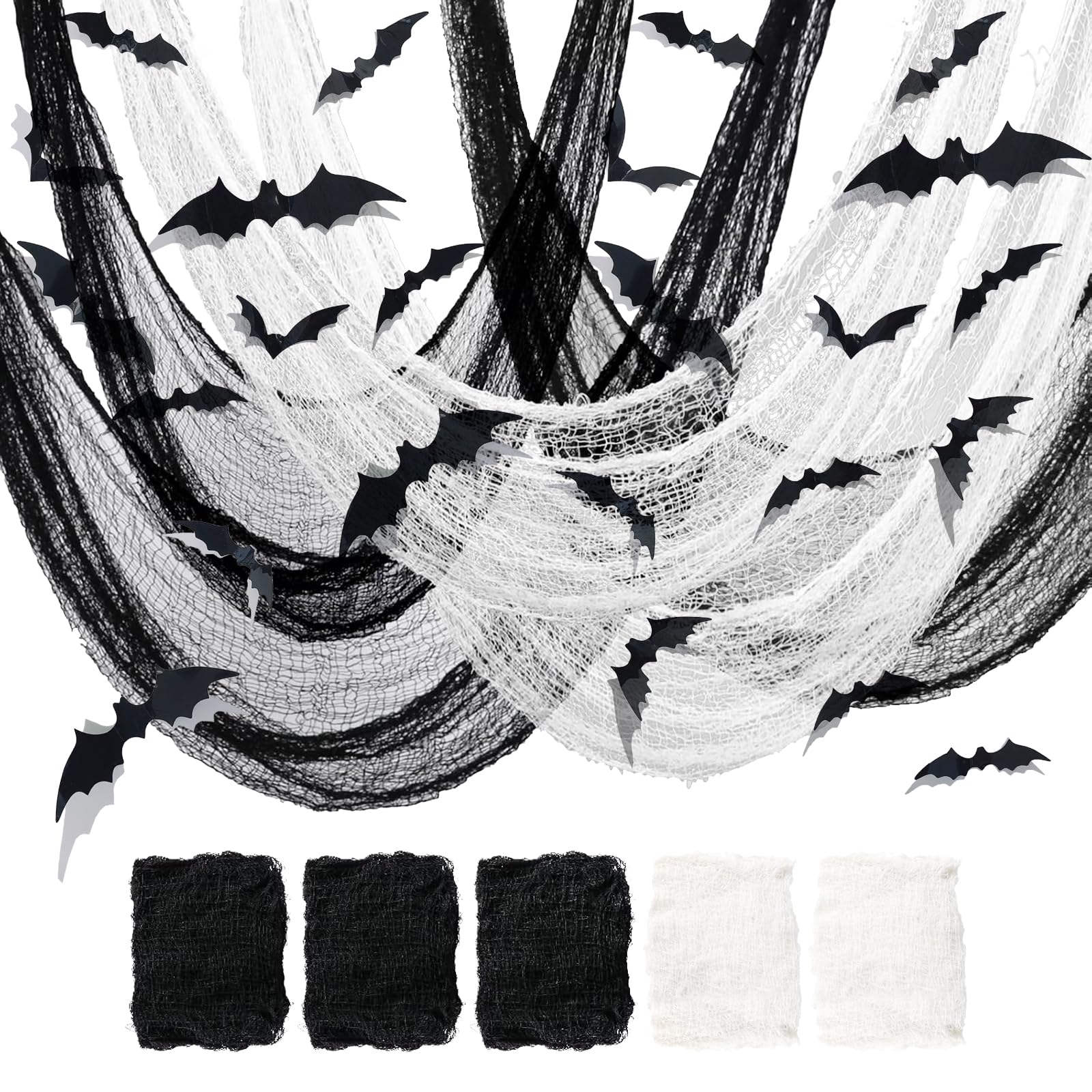 Panno Spaventoso Per Halloween, 10,16 X 2,15 M, Per Halloween, Feste, Interni Ed Esterni, Casa Spaventosa