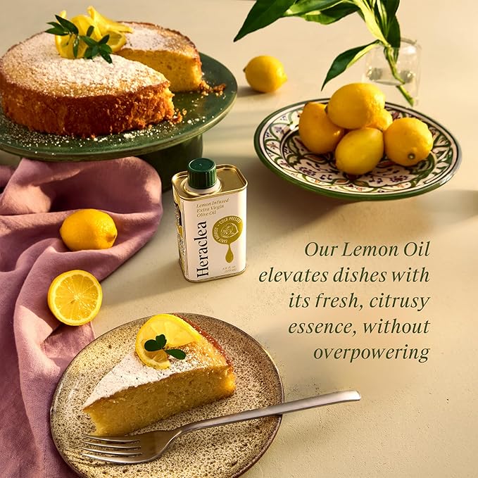 Heraclea - Aceite de Oliva Extra Virgen - Limón - 5.9 oz miniatura 5