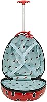 Vista 6 de Rockland - Maleta infantil giratoria con exterior rígido de policarbonato, Ladybug), B02-LADYBUG