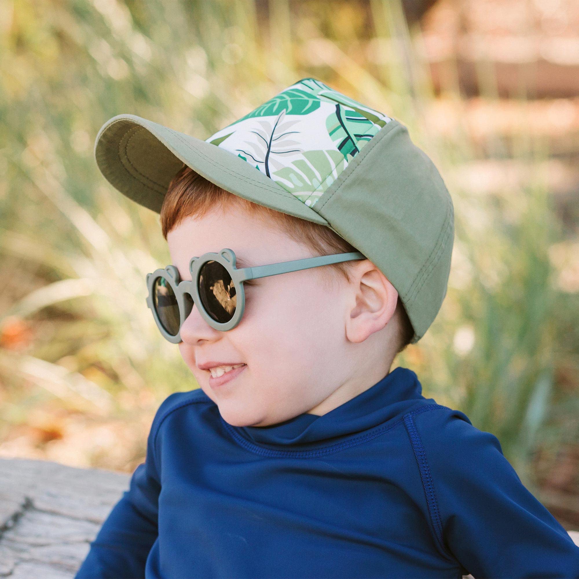 Jan & Jul Lunettes de soleil polarisées UV-400 flexibles pour bébés, tout-petits et enfants avec sangle pour filles et garçons