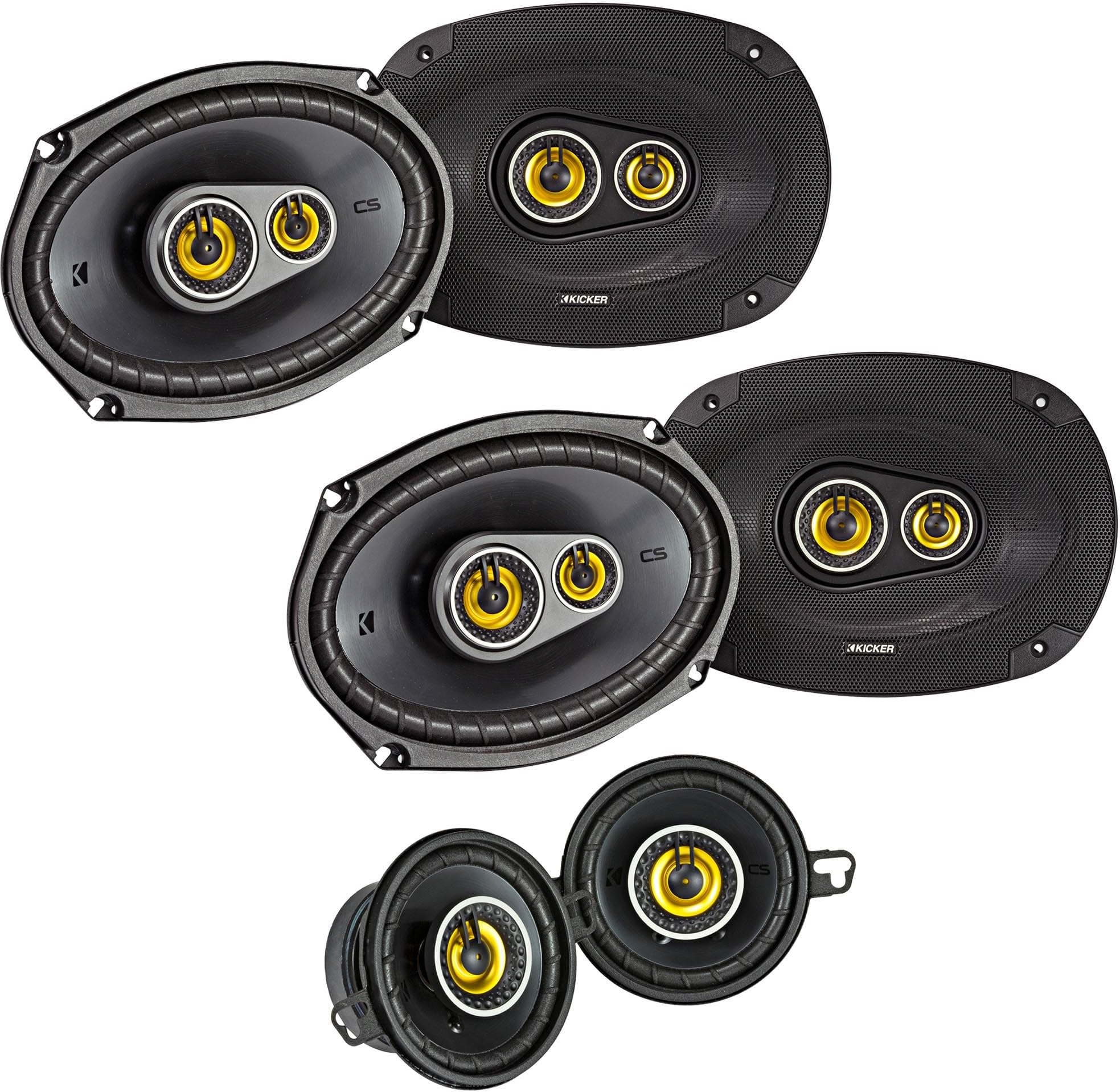 for Ram Crew Cab Truck 2012 & Up CSC6934 6x9, CSC354 3.5 Inch Speaker Bundle