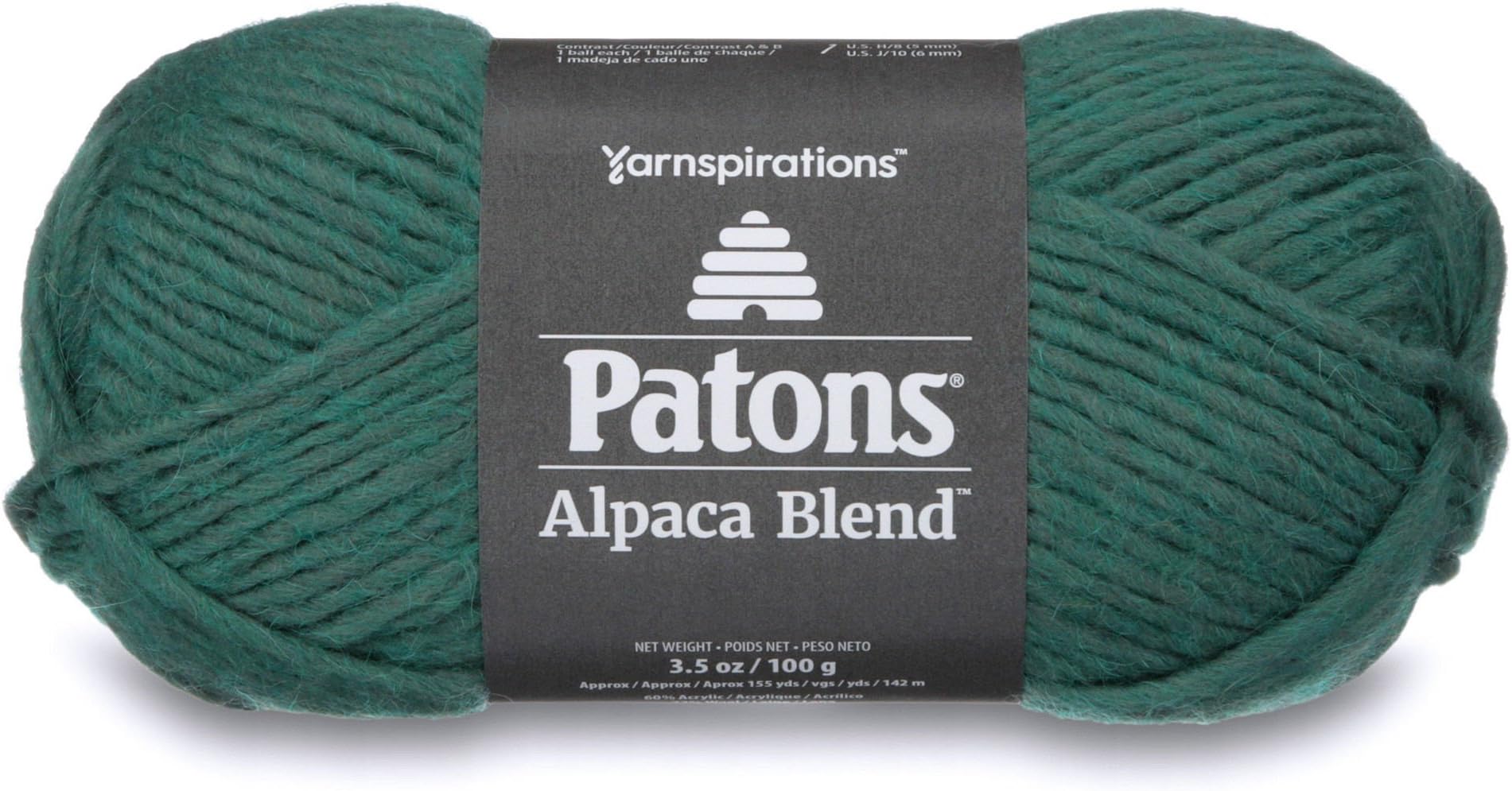 Alpaca Blend Yarn - (5) Bulky Gauge - 3.5oz - Lagoon - Machine Washable For Crochet, Knitting & Crafting