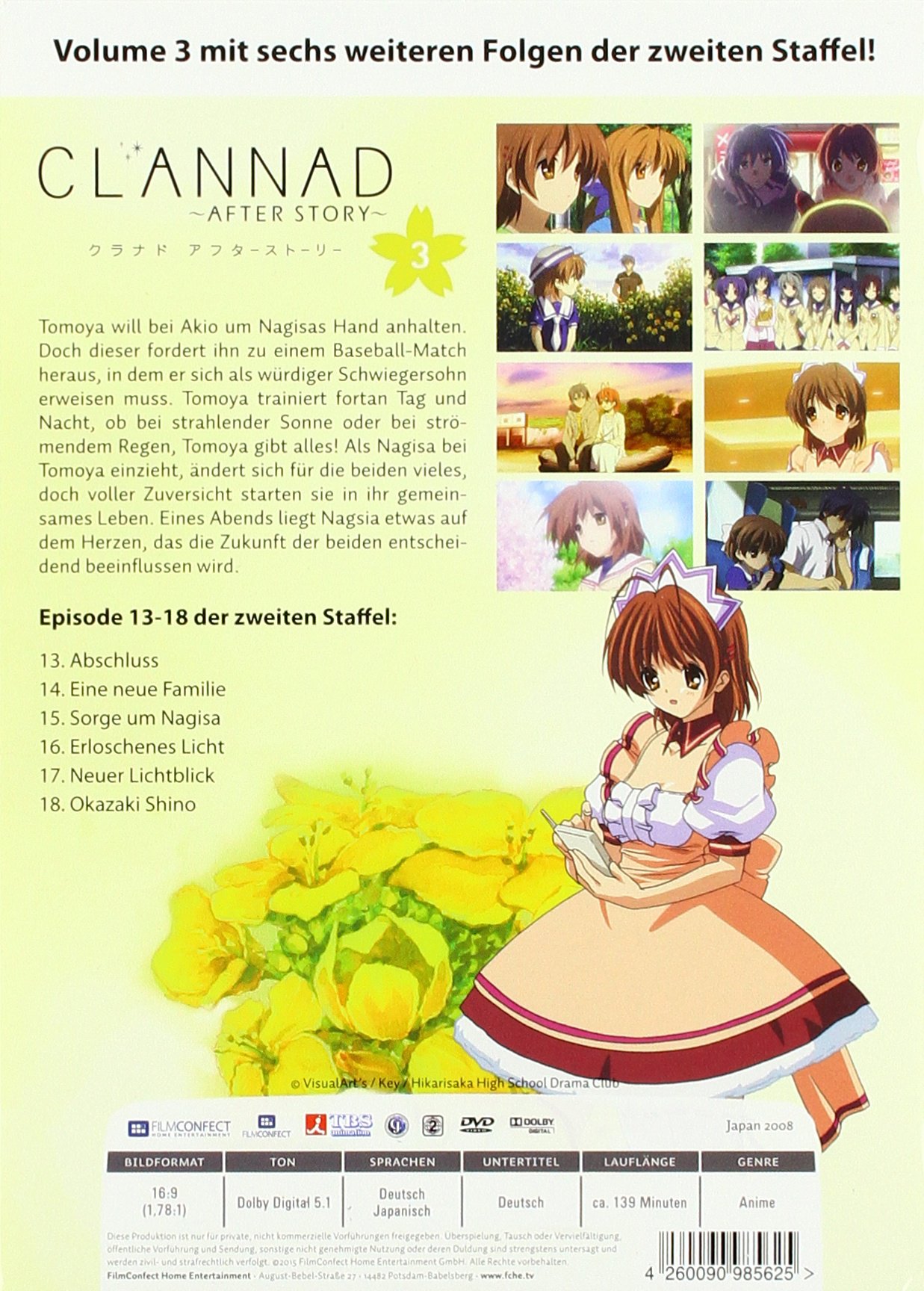 Clannad After Story - 2. Staffel - DVD 3