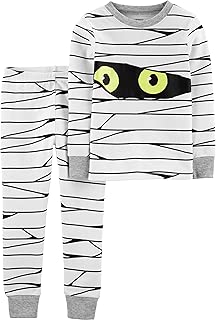 Baby Boys' 12M-24M 2 Piece Glow-in-The-Dark Snug Fit Cotton Halloween PJS - coolthings.us