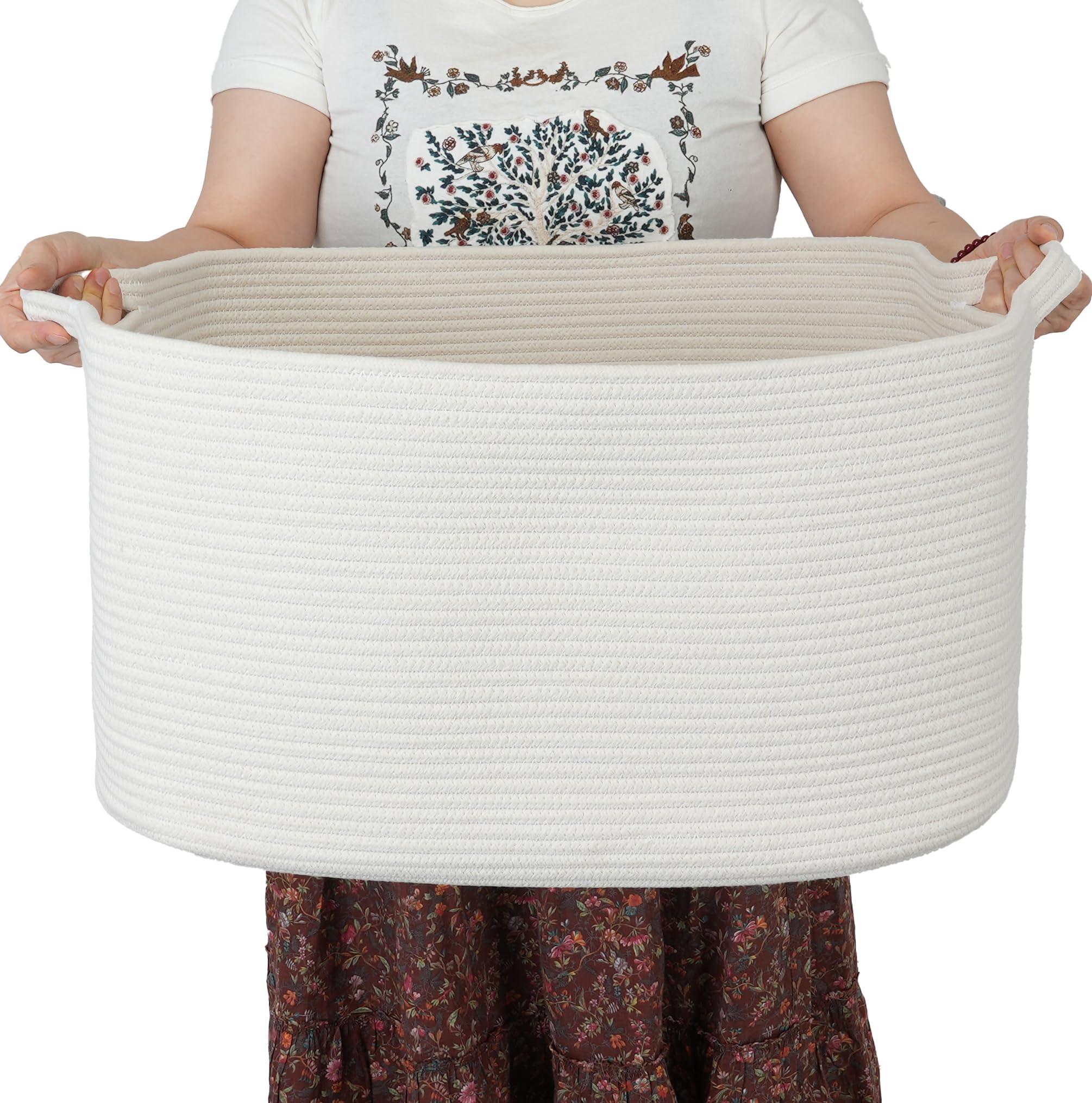 XUANGUO White Rectangle Basket