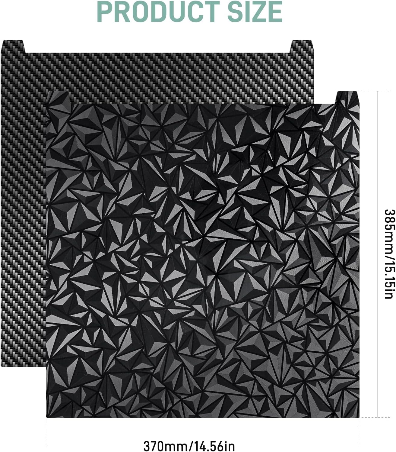 2026 Upgrade Double Sided Build Plate for Creality K2 Plus 3D Printer,PEO PET Build Plate Flexible Removable Spring Steel Heated Printing Bed Platform for K2 Plus Printer Accessories