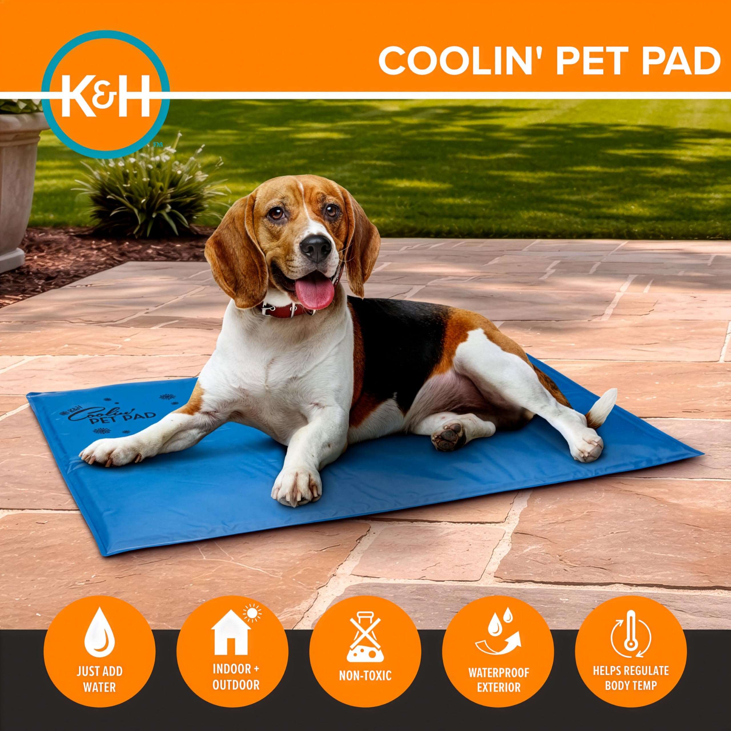 K & H de fabrication Refroidit 'Pet Pad Taille XL 27" x 38"