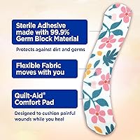 Vista 3 de Band-Aid Vendajes adhesivos de tela flexible, cómoda protección flexible y cuidado de heridas para pequeños cortes y rasguños, vendaje de primeros