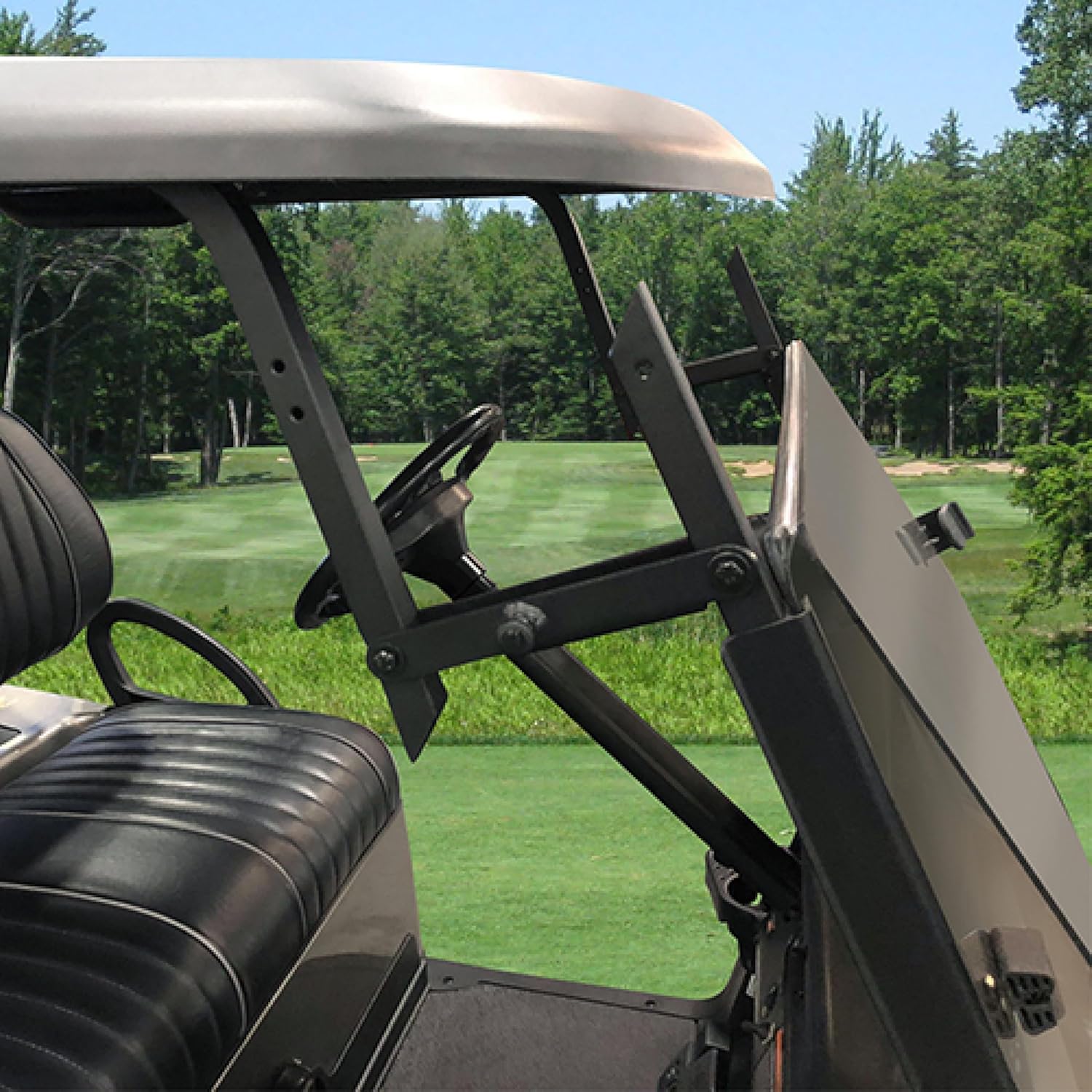 Red Hawk TOP-0200 Drop Top Canopy Compatible With/Replacement For E-Z-Go TXT 14+, Club Car Tempo, Onward, Precedent, DS, Yamaha Drive2, Drive Golf Carts