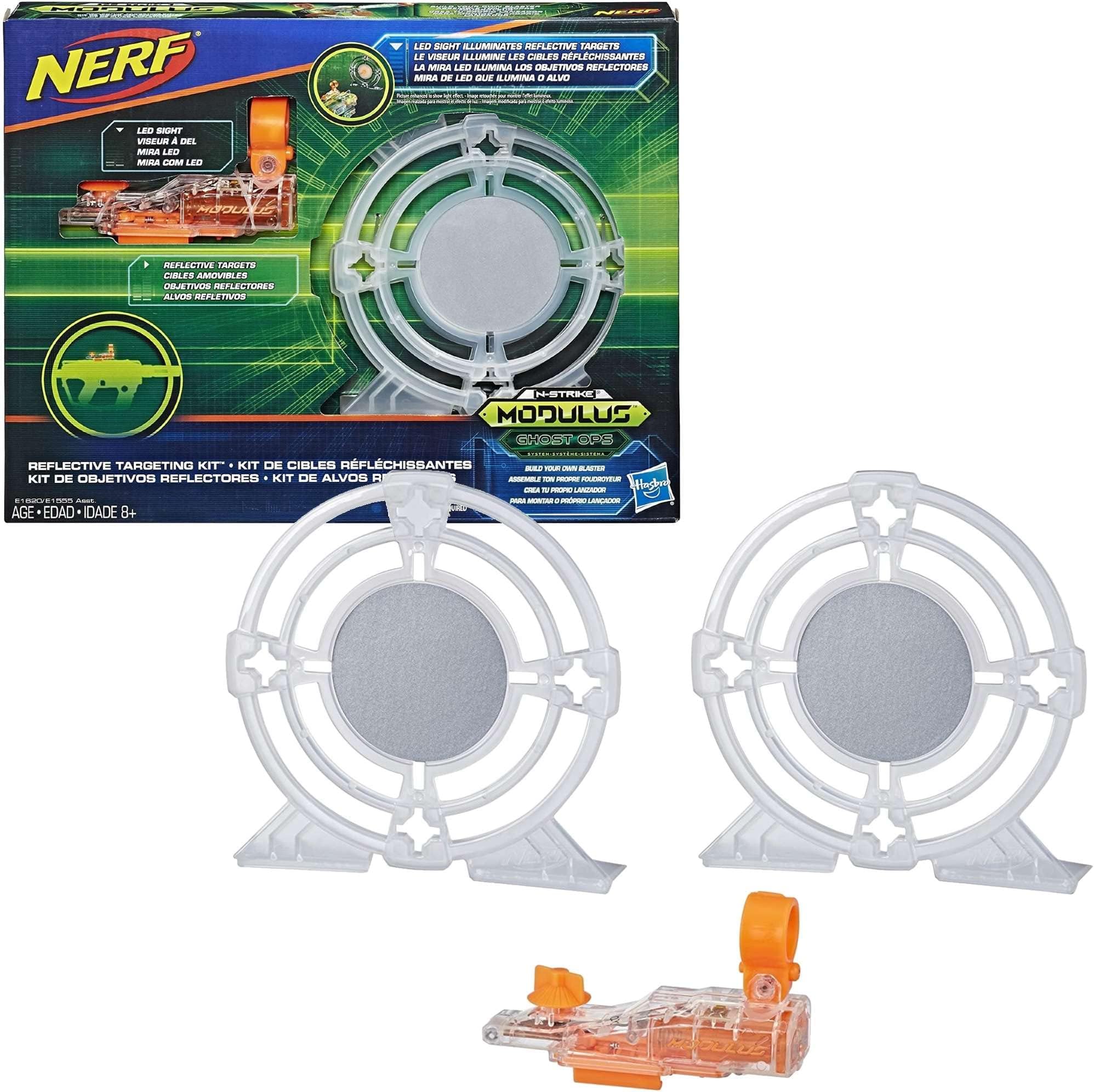 Hasbro E1620 Nerf Modulus Ghost Ops Reflective Target Set, Authentic
