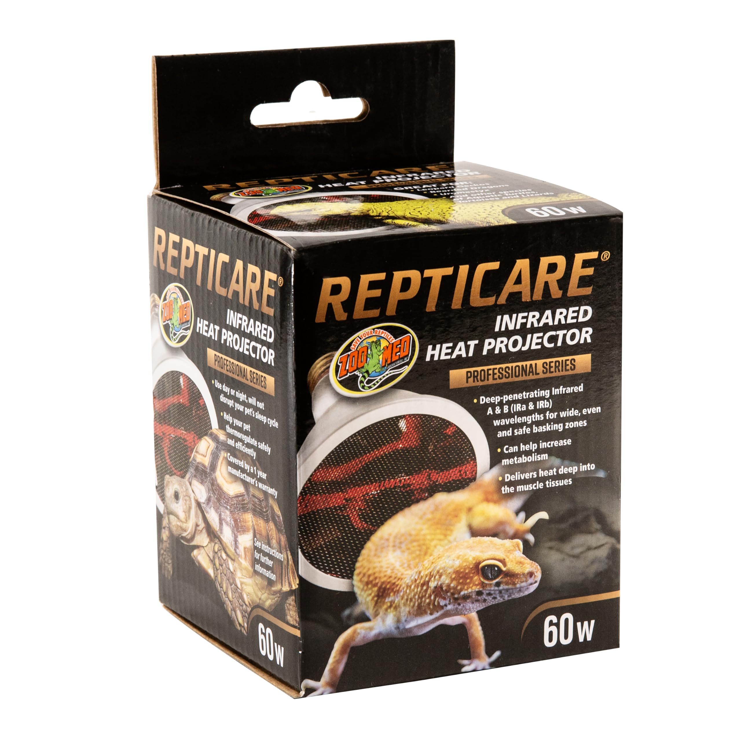 Zoo Med ReptiCare - Infrared Heat Projector - 60W - image 2