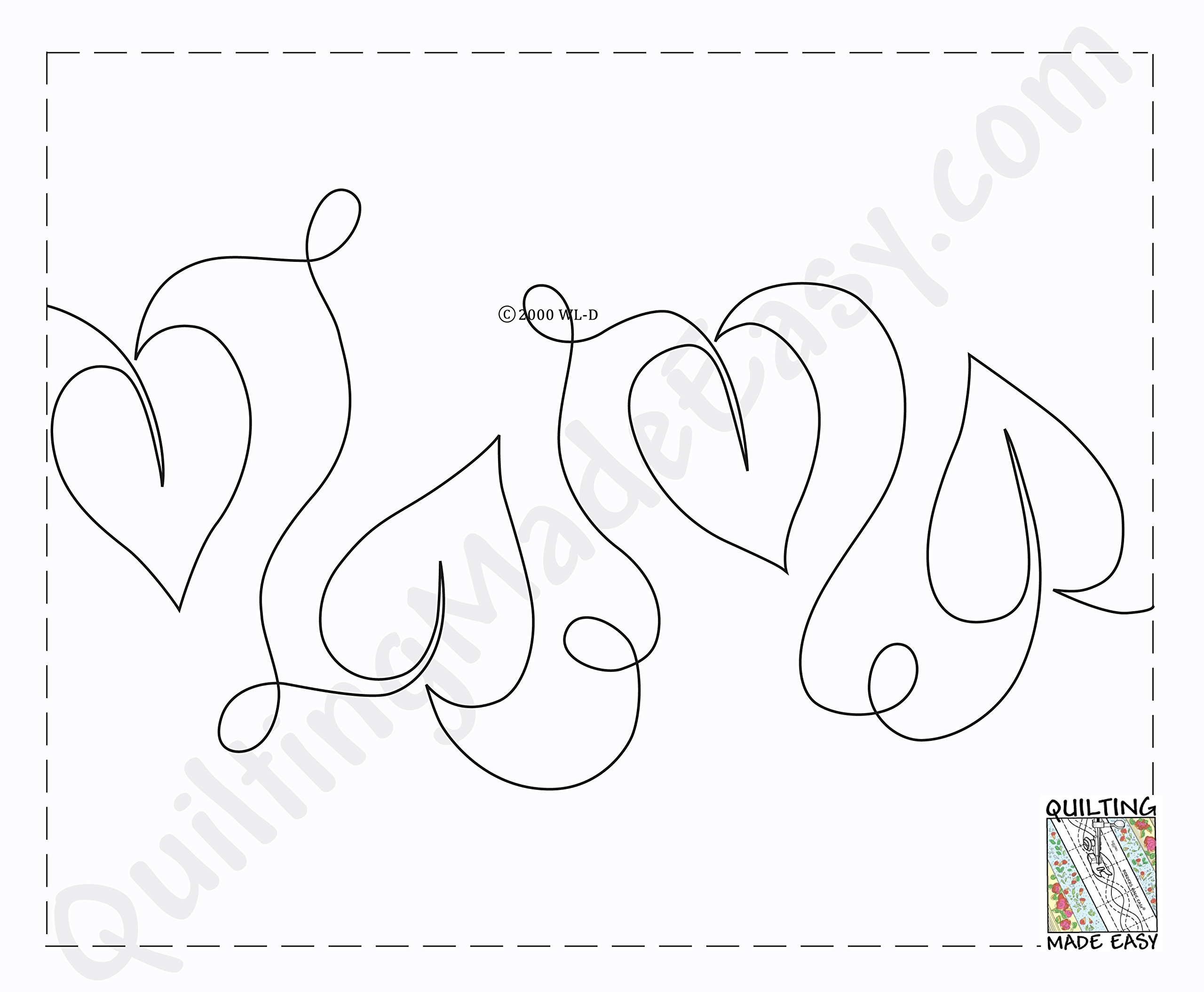 Quilting Made Easy, Inc. Stipples Pattern 305