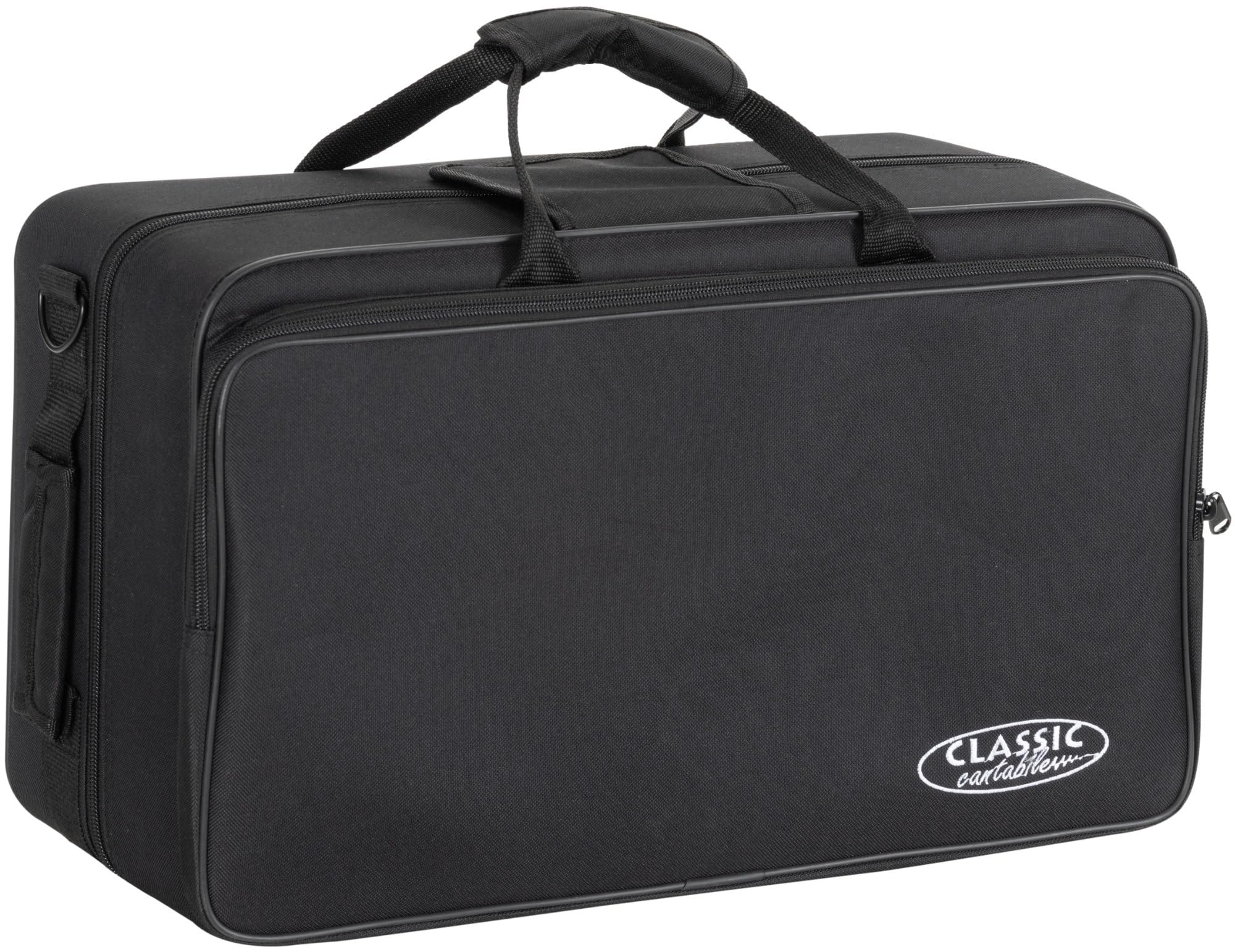 Classic Cantabile FL-26L Bugle (accord Bb, coulisse à levier, 3 clés d’eau, embouchure, étui) laqué